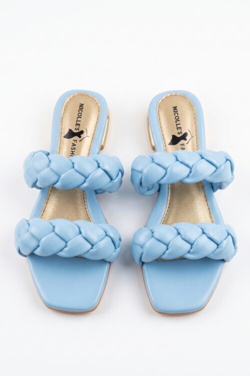 Sandalias Azul Celeste