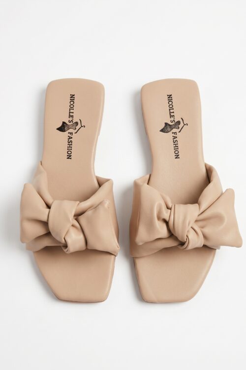 Sandalias chongo beige