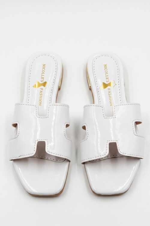 Sandalias H blanca