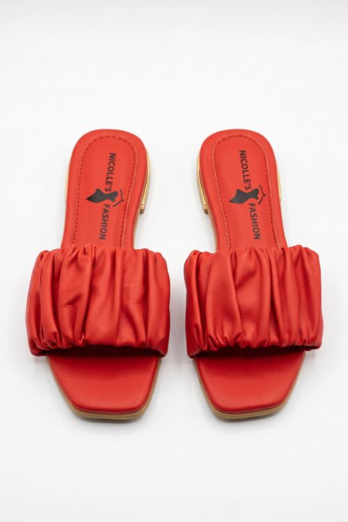 Sandalias H roja
